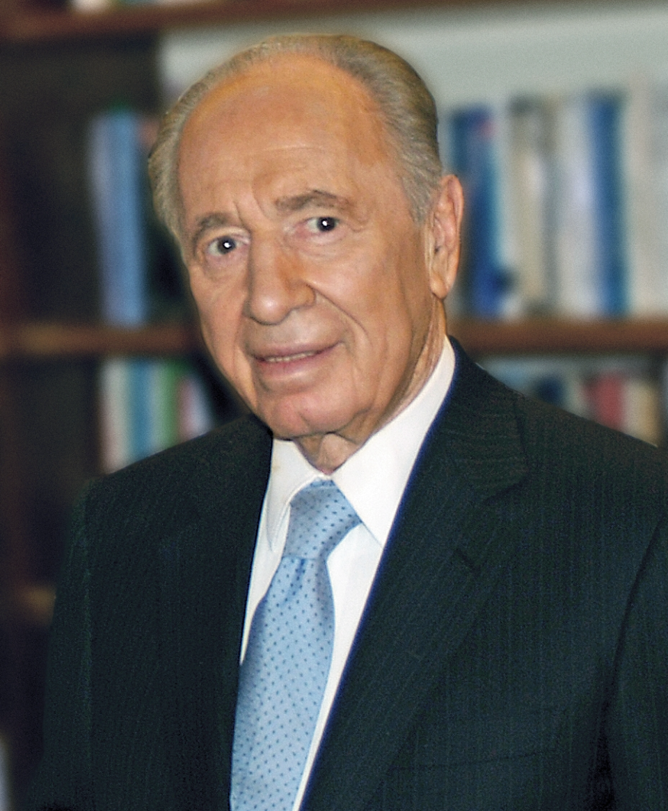 Portrait De Shimon Peres Père Fondateur De Letat Hébreu Ecomnews Med